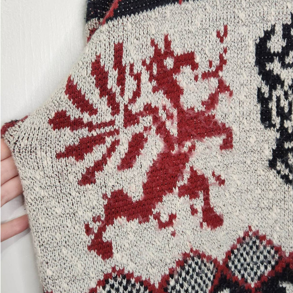 Vintage Lion Crest 90s 80s Robert Bruce Crewneck Sweater Grandpa VTG GPA - Picture 3 of 5